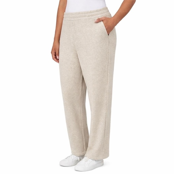 Mondetta Pants - Mondetta Women's L Fleece Pant Tan H1145